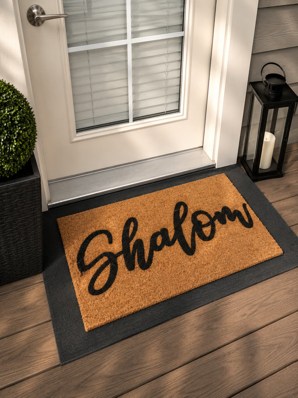 Shalom Doormat