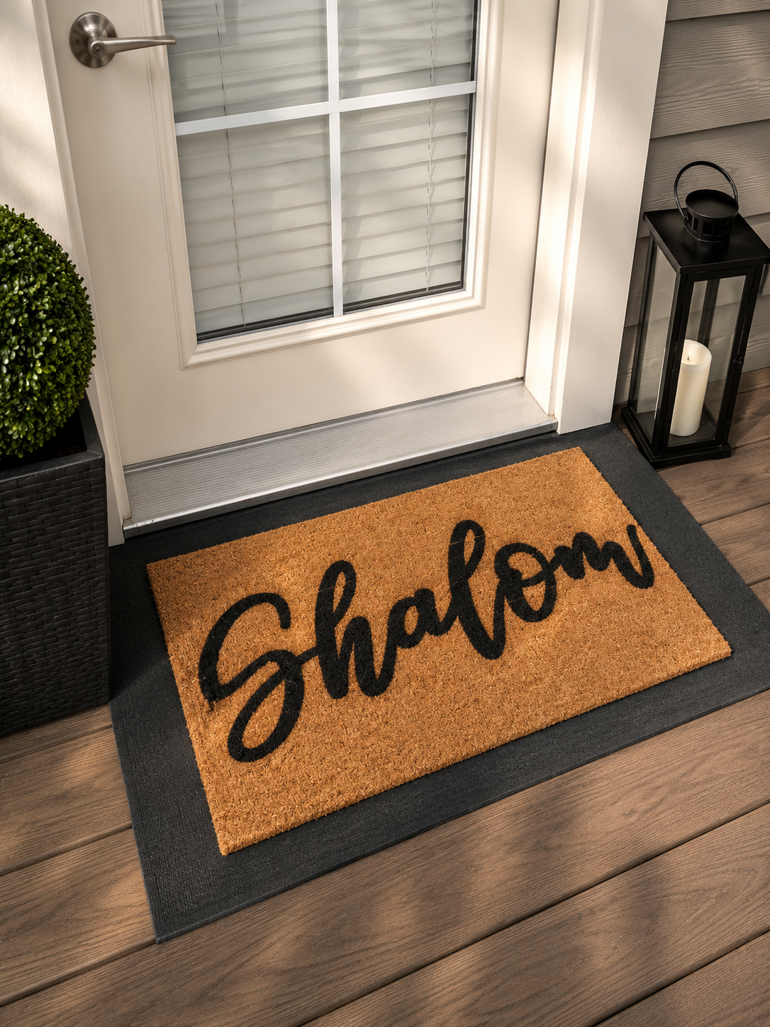 Shalom Doormat