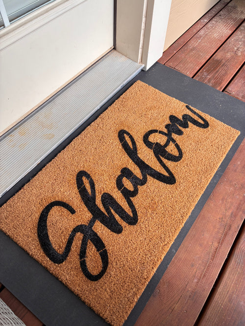 Shalom Doormat