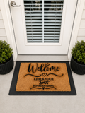 Welcome – Check Your Spirit Before Entering Doormat
